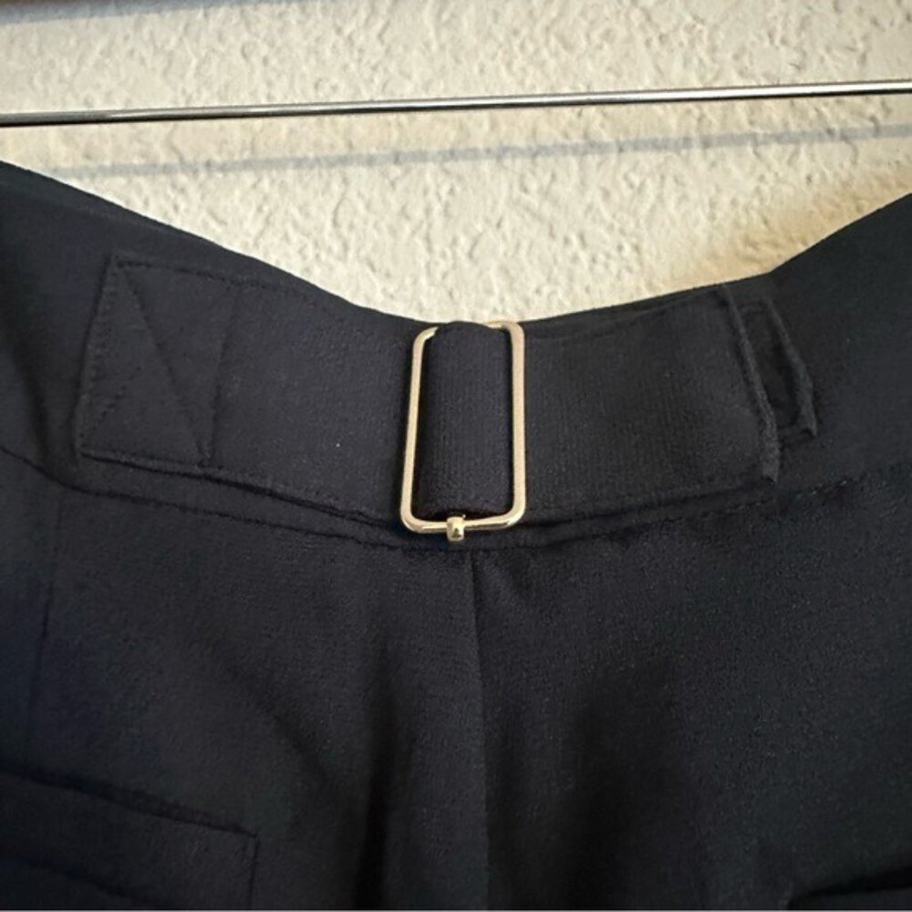Biltmore Navy Blue Tuxedo Women's Wide Leg Pants Size 6 NWT - Picture 12 of 16